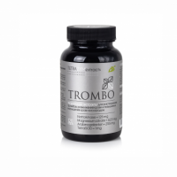 ТРОМБО, TROMBO, тетразимные экстракты, для растворения тромбов, разжижения крови, 120 капсул на 1 курс