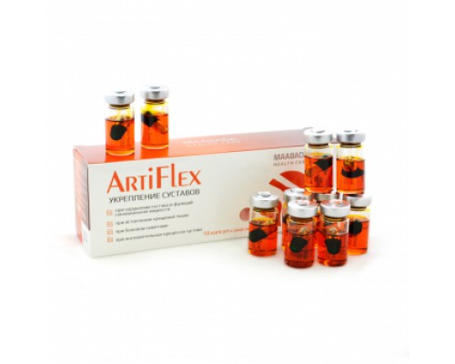 ArtiFlex, АРТИФЛЕКС, для укрепления суставов, Сашера-Мед, Алтай, 10 капсул в среде-активаторе